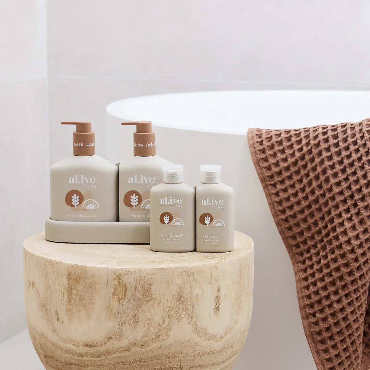 AL.IVE BODY - LITTLE TRAVELLER | WASH & LOTION TRAVEL PACK - Image 4