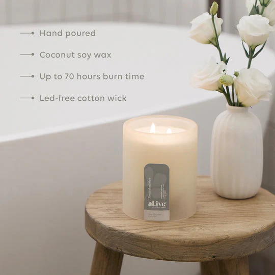 AL.IVE BODY - SOY CANDLE | IVORY BLOOM - Image 2
