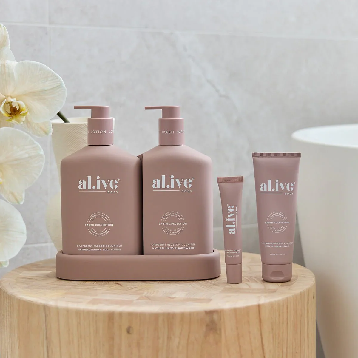 AL.IVE BODY - TINTED LIP BUTTER | RASPBERRY BLOSSOM - Image 2