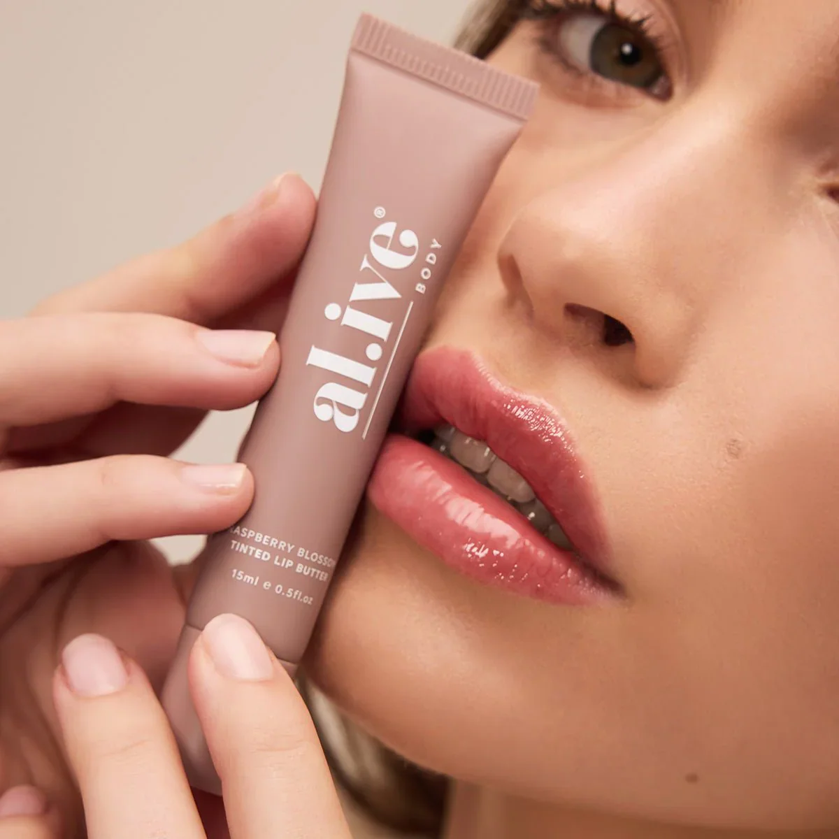 AL.IVE BODY - TINTED LIP BUTTER | RASPBERRY BLOSSOM - Image 3