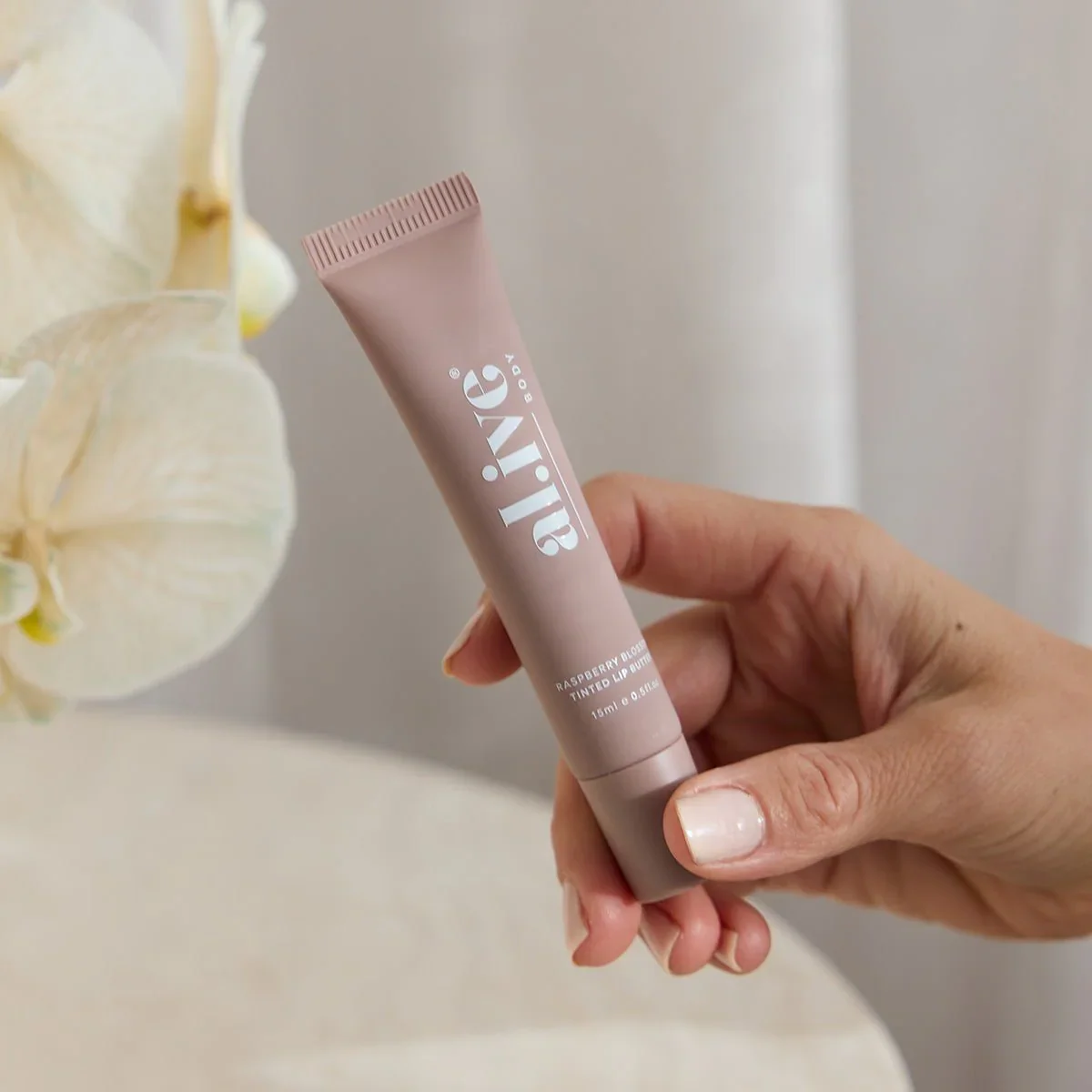 AL.IVE BODY - TINTED LIP BUTTER | RASPBERRY BLOSSOM - Image 4