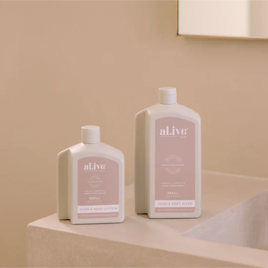 AL.IVE BODY - 1 LTR WASH REFILL | APRICOT & SWEET FIG - Image 2