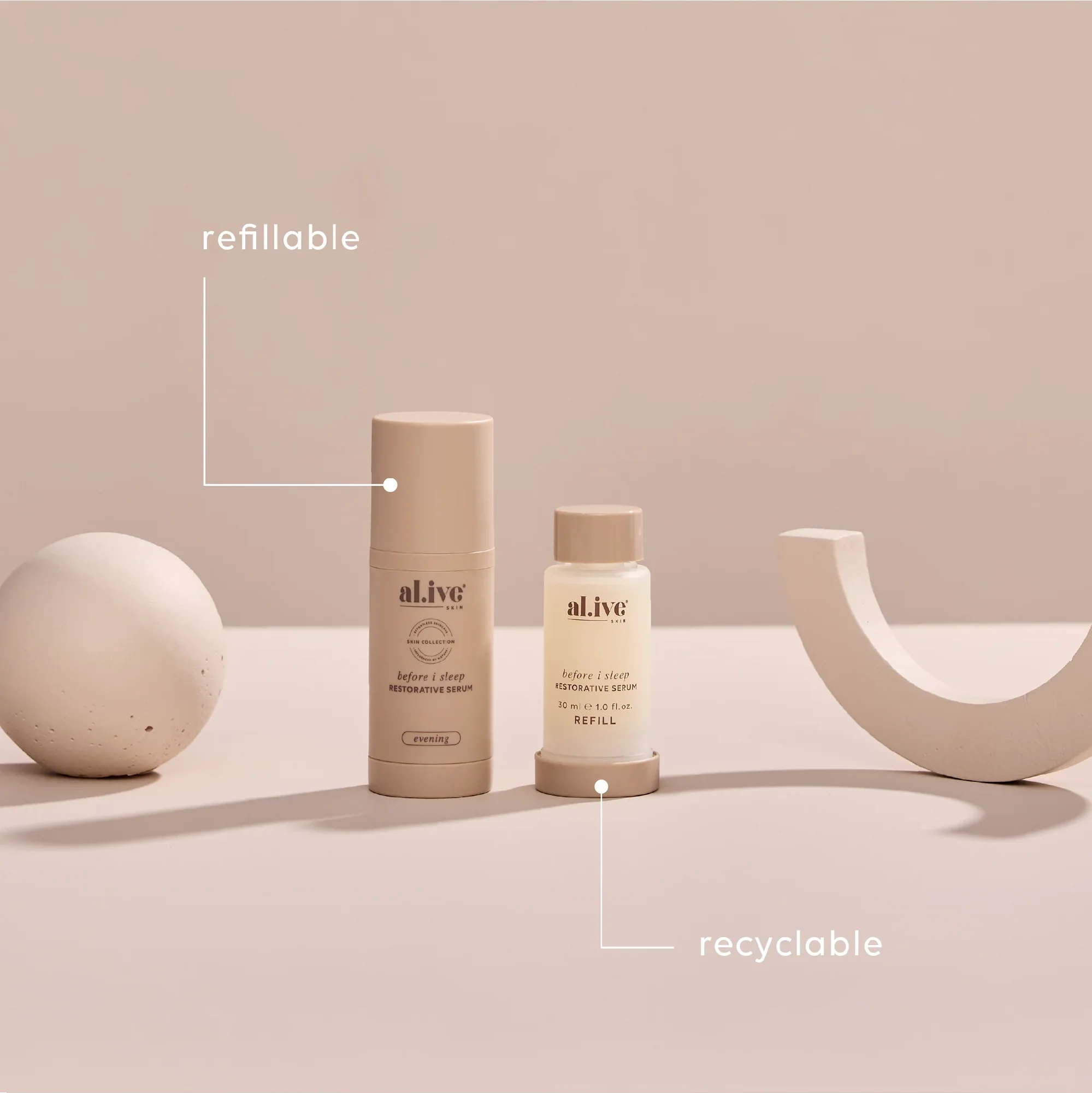 AL.IVE BODY - BEFORE I SLEEP | RESTORATIVE SERUM | REFILL - Image 5