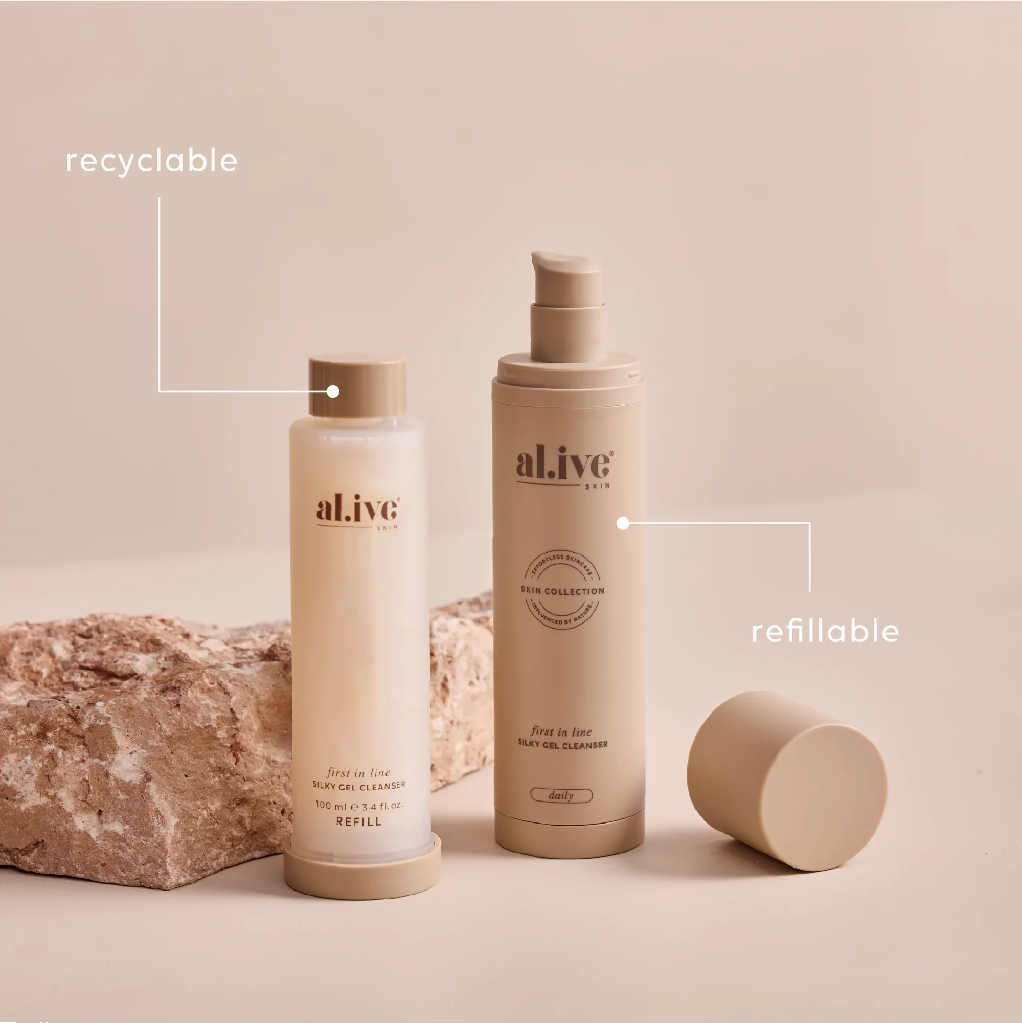 AL.IVE BODY - FIRST IN LINE | SILKY GEL CLEANSER | REFILL - Image 6