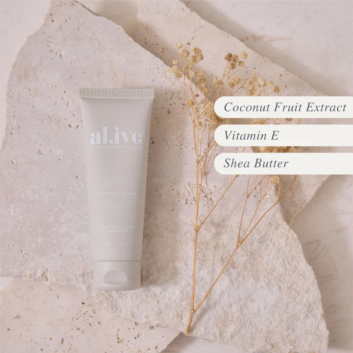 AL.IVE BODY - HAND CREAM | SEA COTTON & COCONUT - Image 2