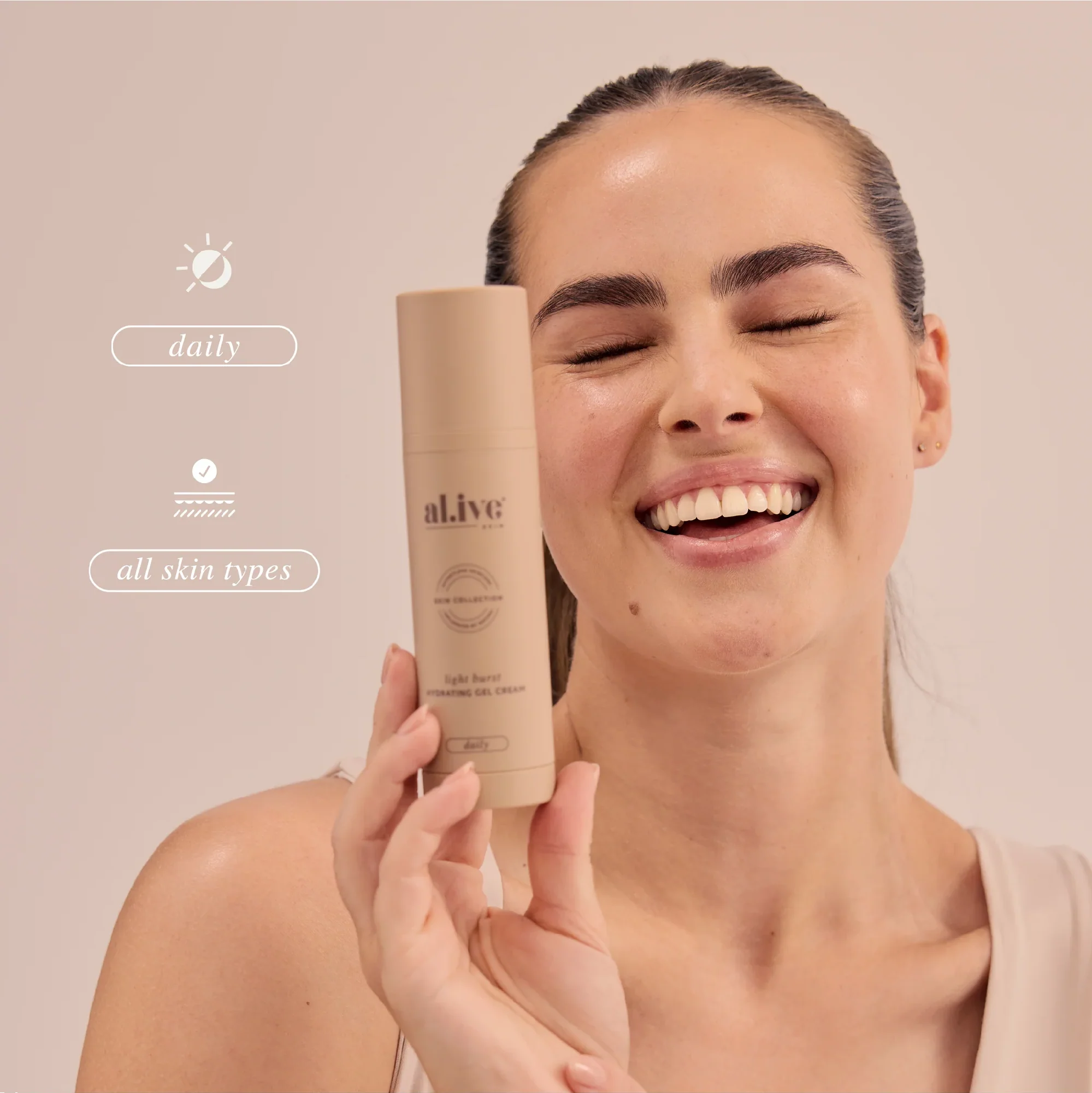 AL.IVE BODY - LIGHT BURST | HYDRATING GEL CREAM - Image 9