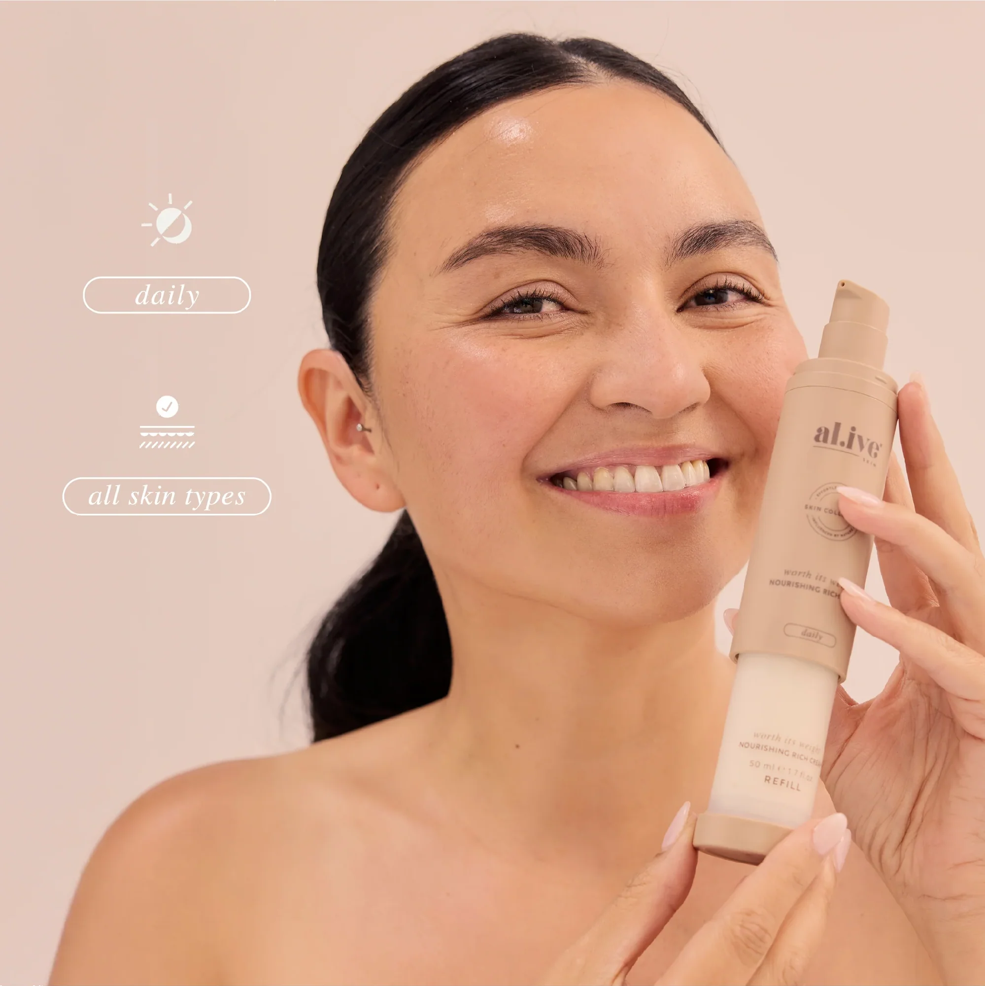 AL.IVE BODY - WORTH ITS WEIGHT | NOURISHING RICH CREAM - Image 9