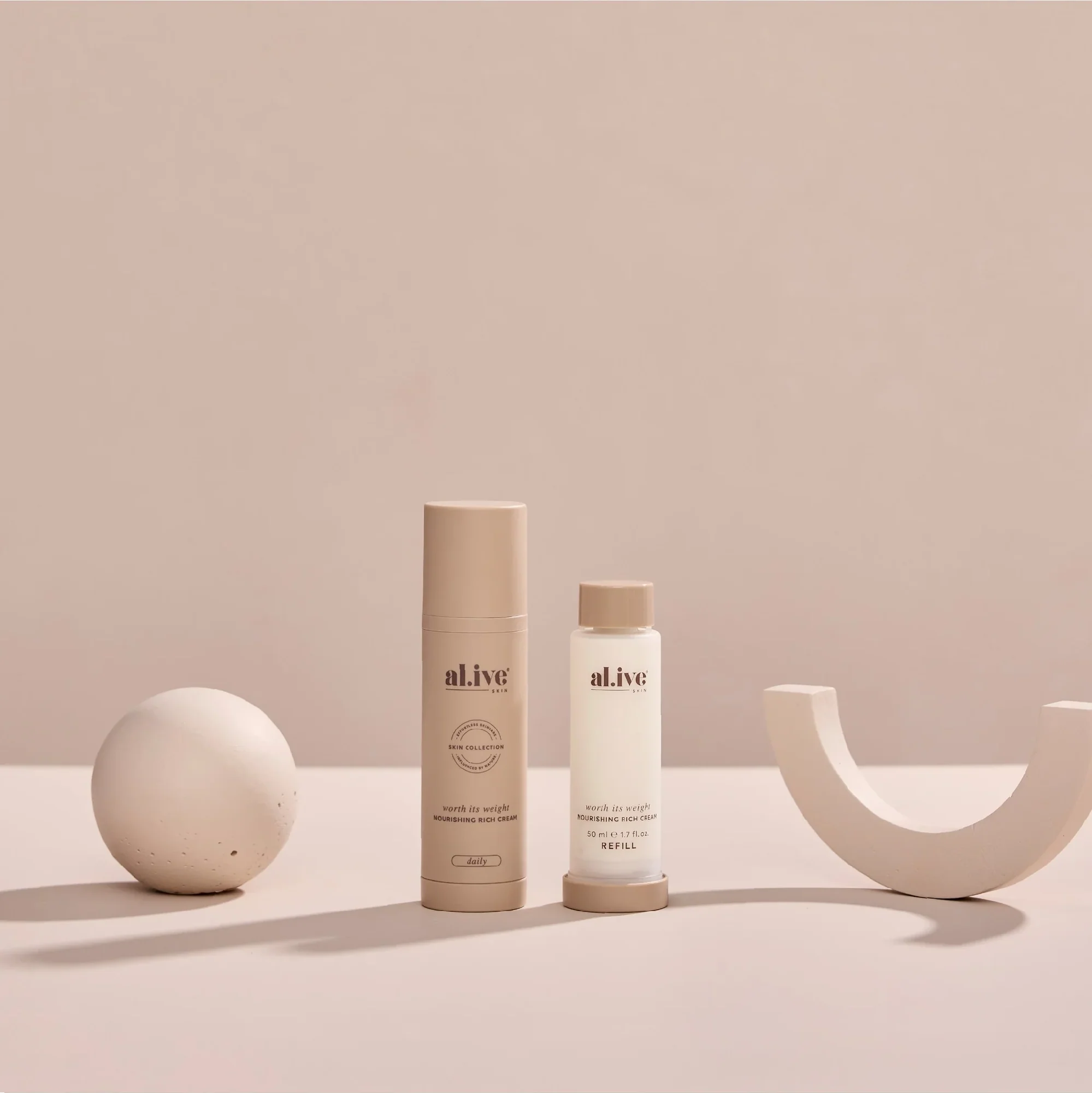 AL.IVE BODY - WORTH ITS WEIGHT | NOURISHING RICH CREAM | REFILL - Image 3