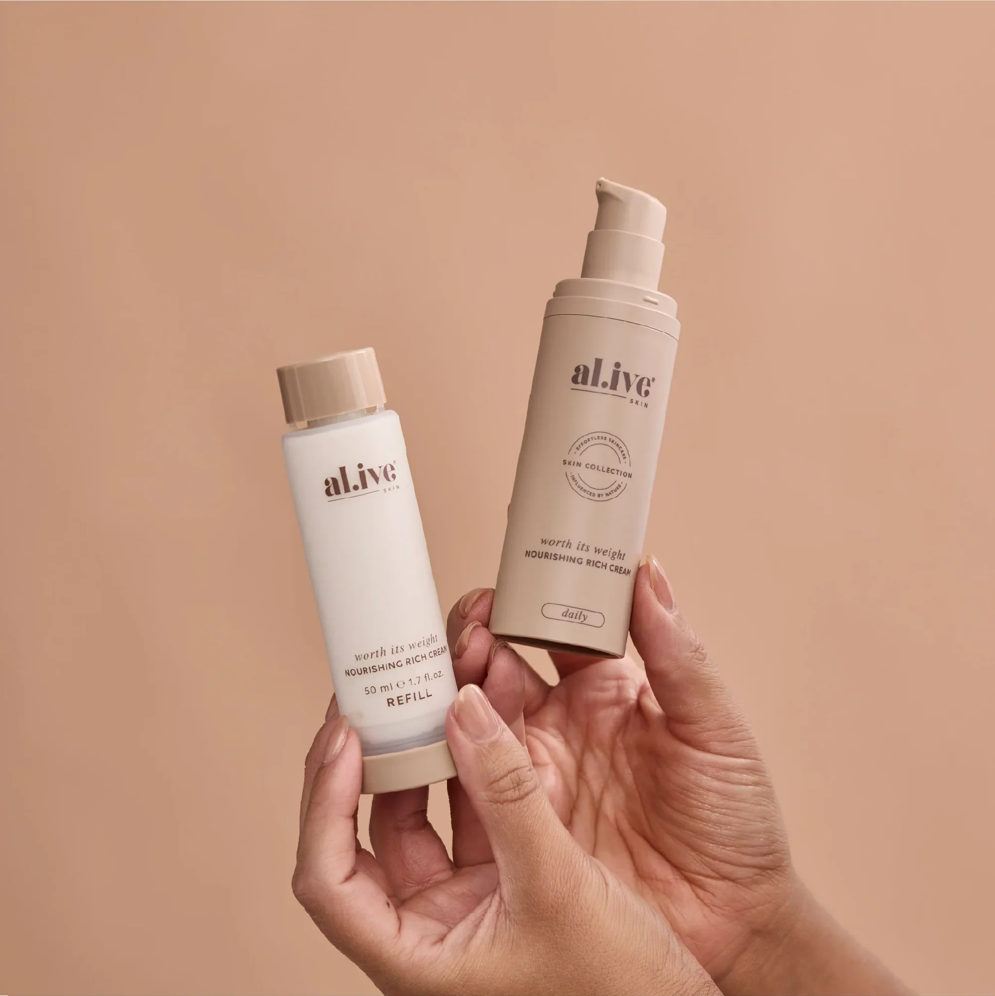 AL.IVE BODY - WORTH ITS WEIGHT | NOURISHING RICH CREAM | REFILL - Image 4