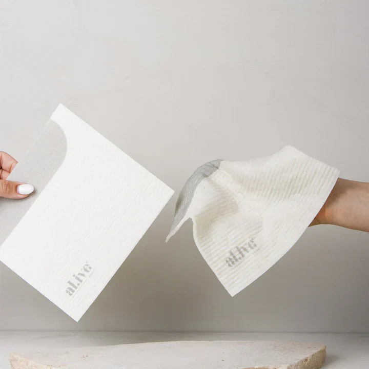 AL.IVE BODY - BIODEGRADABLE DISH CLOTH | PACK OF 2 - Image 5