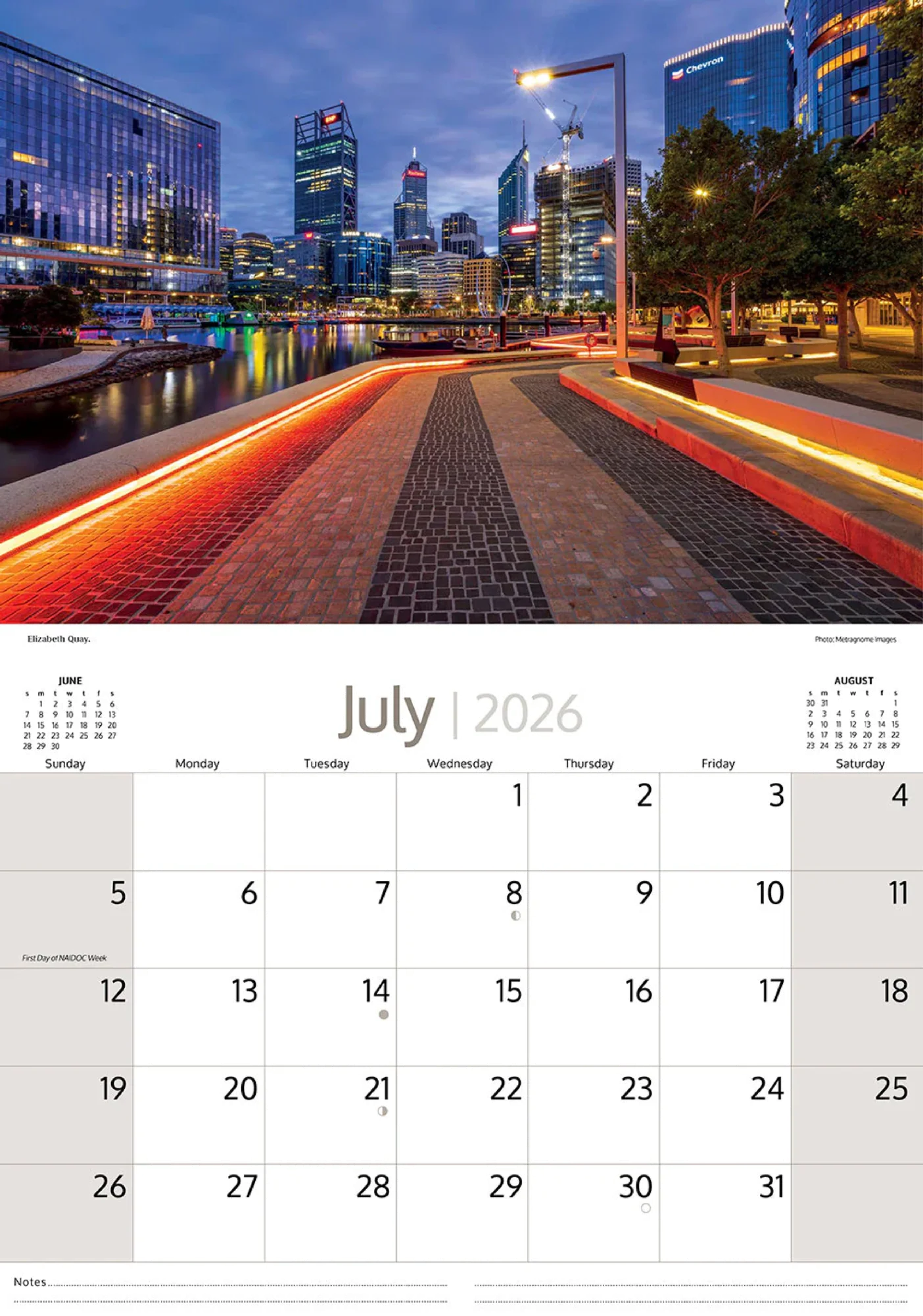 ARTIQUE - 2026 WALL CALENDAR | AROUND PERTH - Image 3