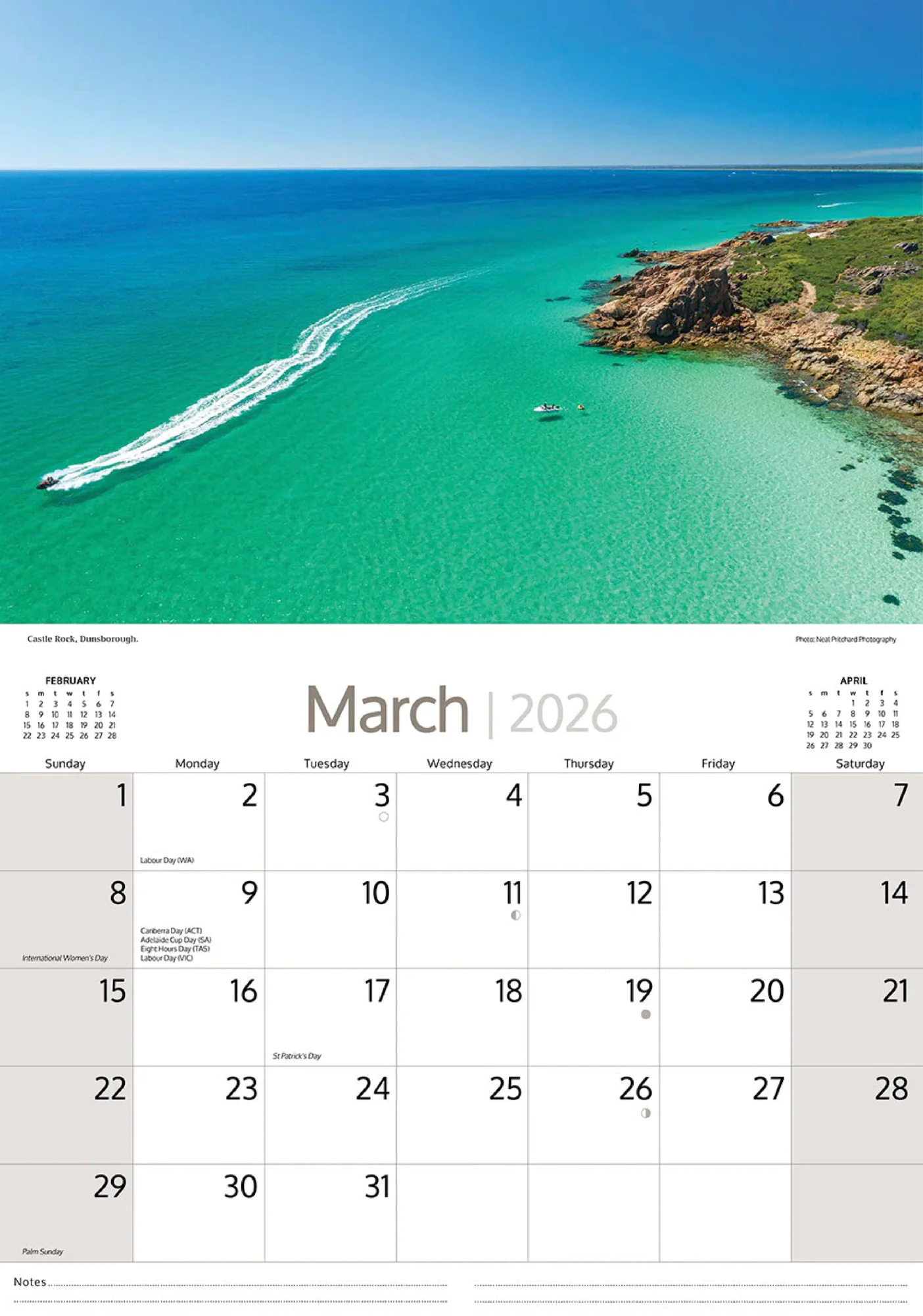 ARTIQUE - 2026 WALL CALENDAR | WESTERN AUSTRALIA - Image 3