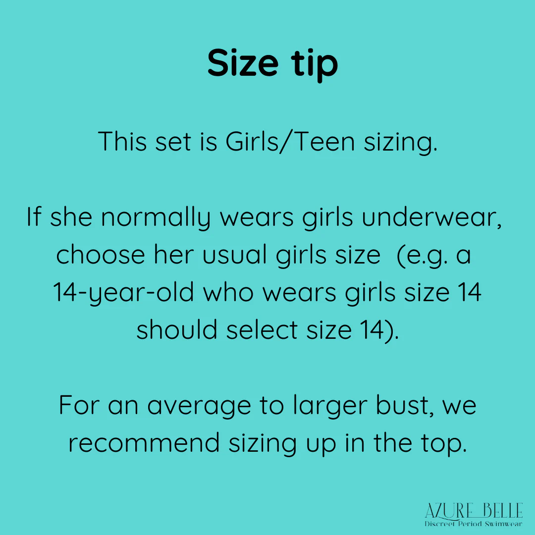 AZURE BELLE - MILLIE VALENTINE 2.0 TEEN TIE BRIEF (BLUE STRIPE) - Image 44
