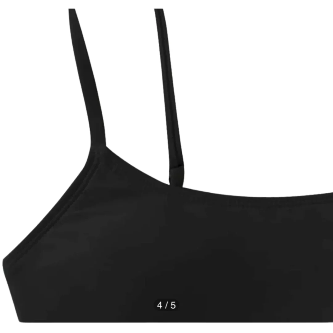 AZURE BELLE - WAVE RIDER TEEN BIKINI BRIEF (BLACK) - Image 18