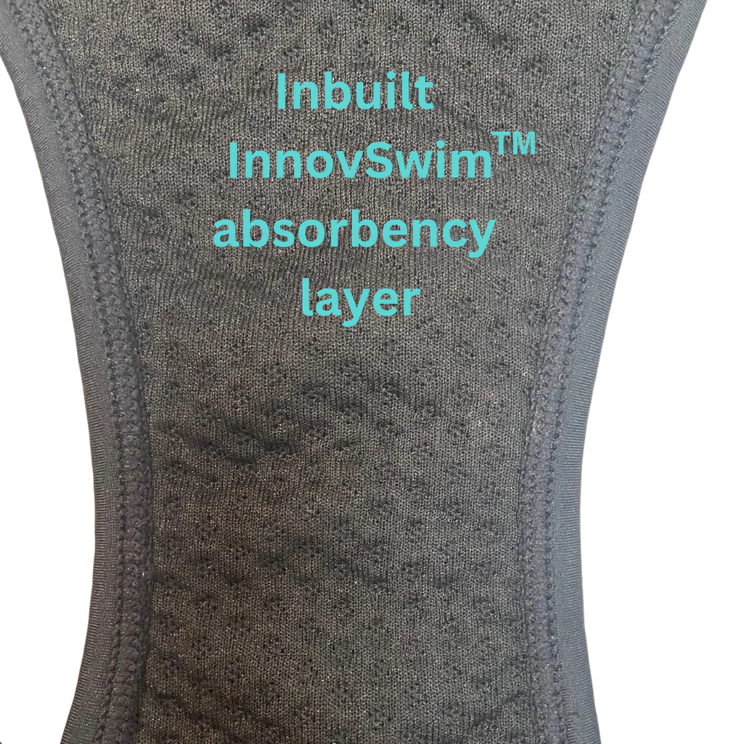 AZURE BELLE - WAVE RIDER TEEN CROP BIKINI TOP (BLACK) - Image 27