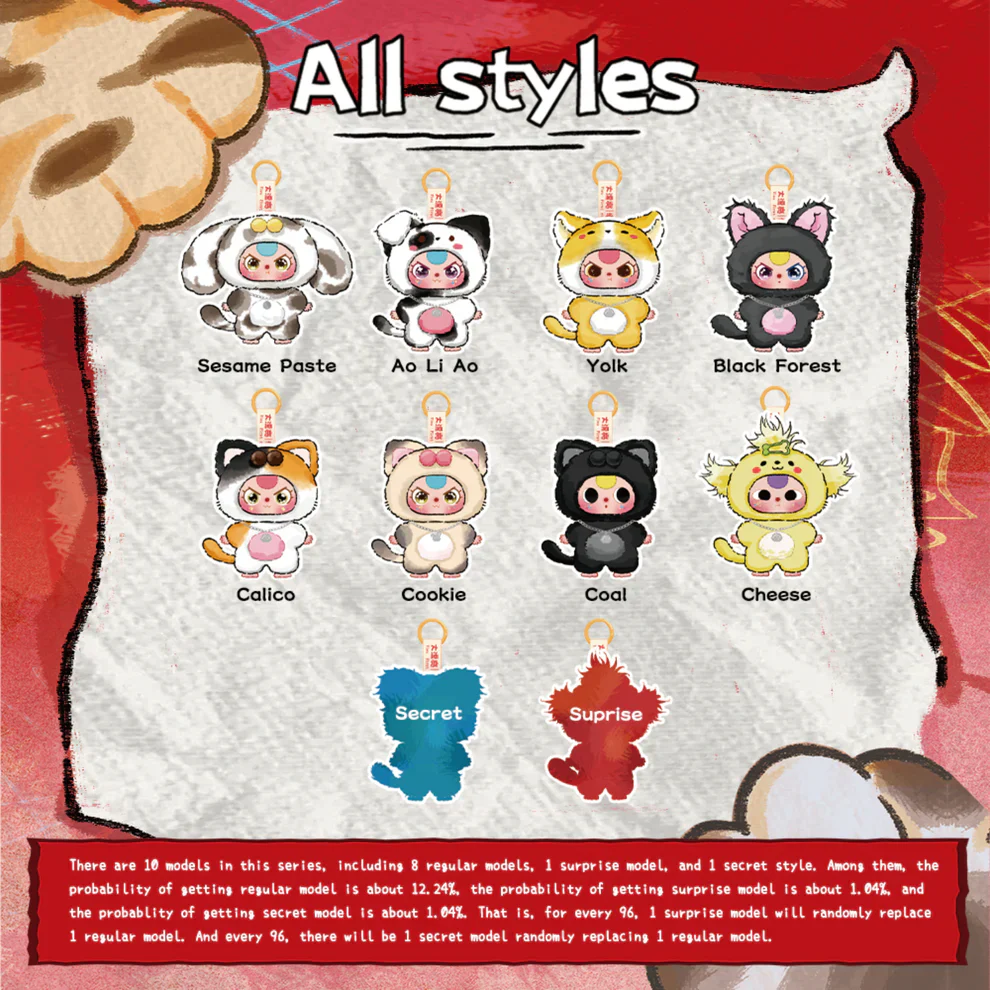 BABY THREE - CAT & DOG PLUSH BLIND BOX - Image 2