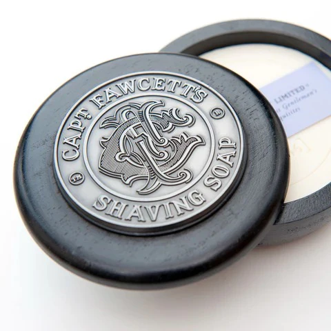 CAPTAIN FAWCETT - LUXURIOUS SHAVING SOAP W- WOODEN BOWL | 110G - Image 3