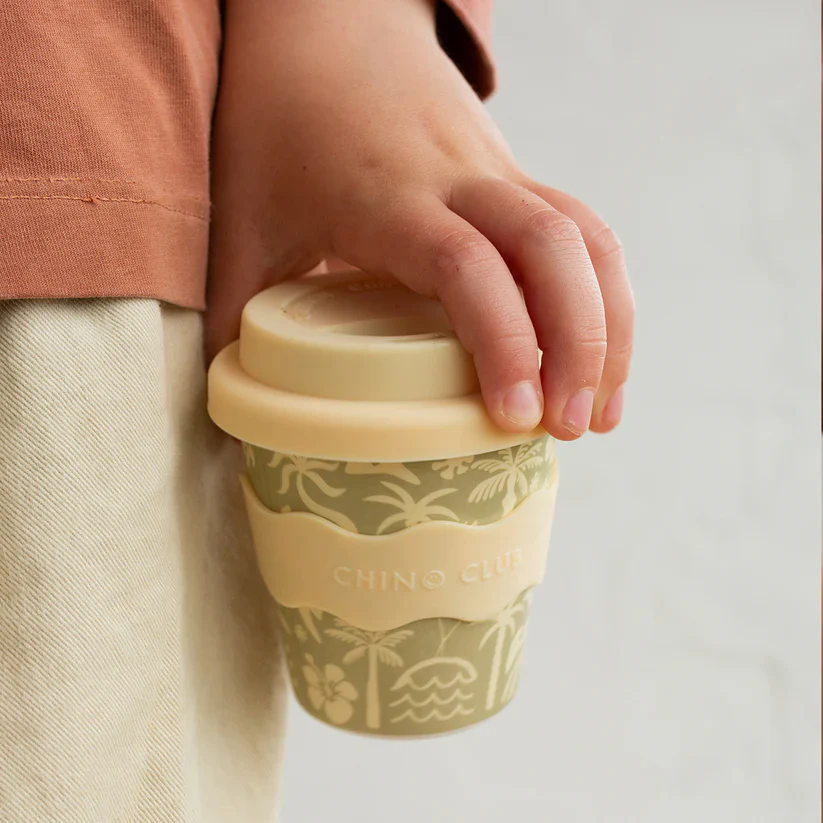 CHINO CLUB - BAMBOO BABY CHINO CUP | 4 OZ | MOANA (INCL. STRAW) - Image 3