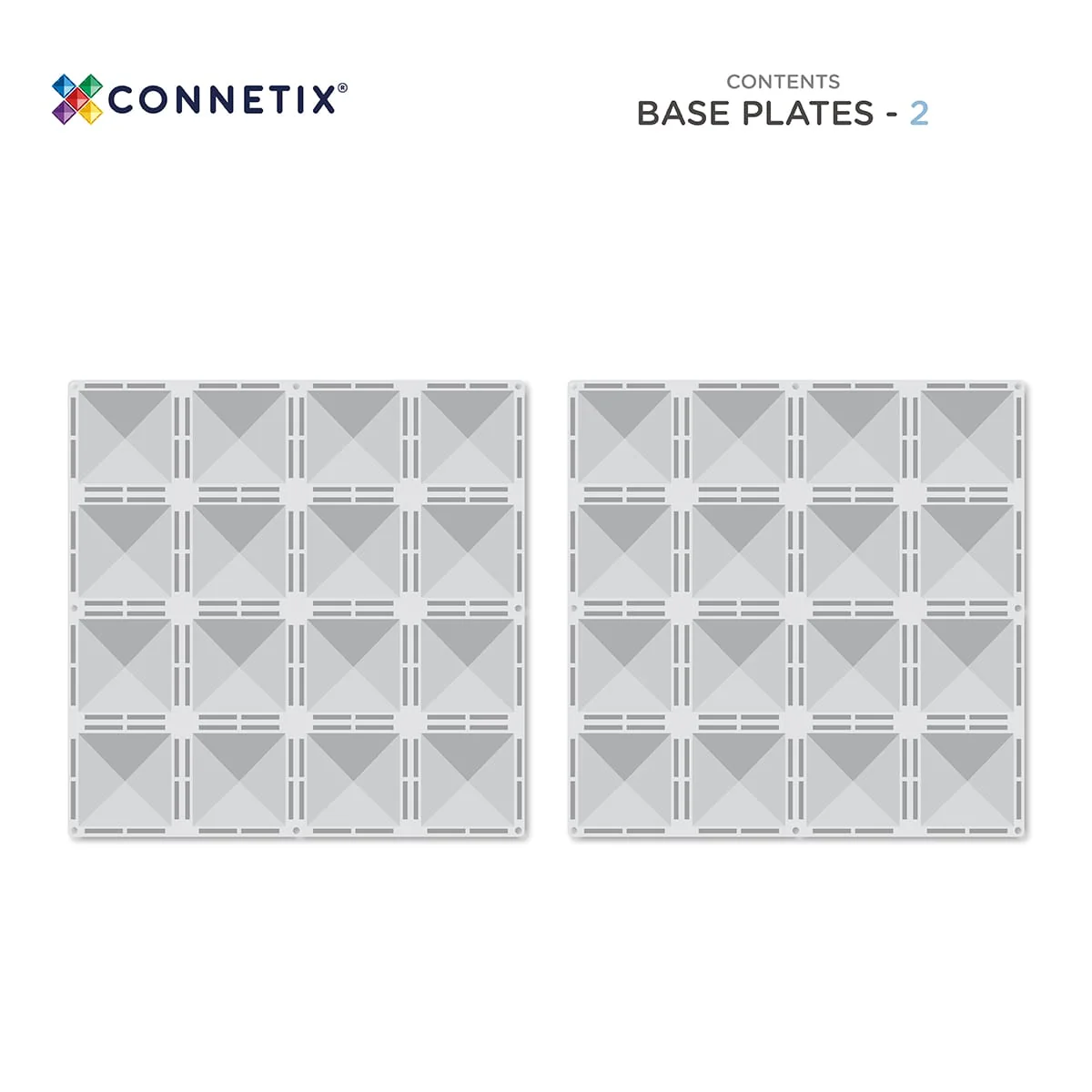 CONNETIX - CLEAR BASE PLATE PACK | 2 PIECE - Image 5