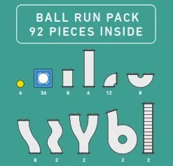CONNETIX - RAINBOW BALL RUN PACK | 92 PIECE - Image 2