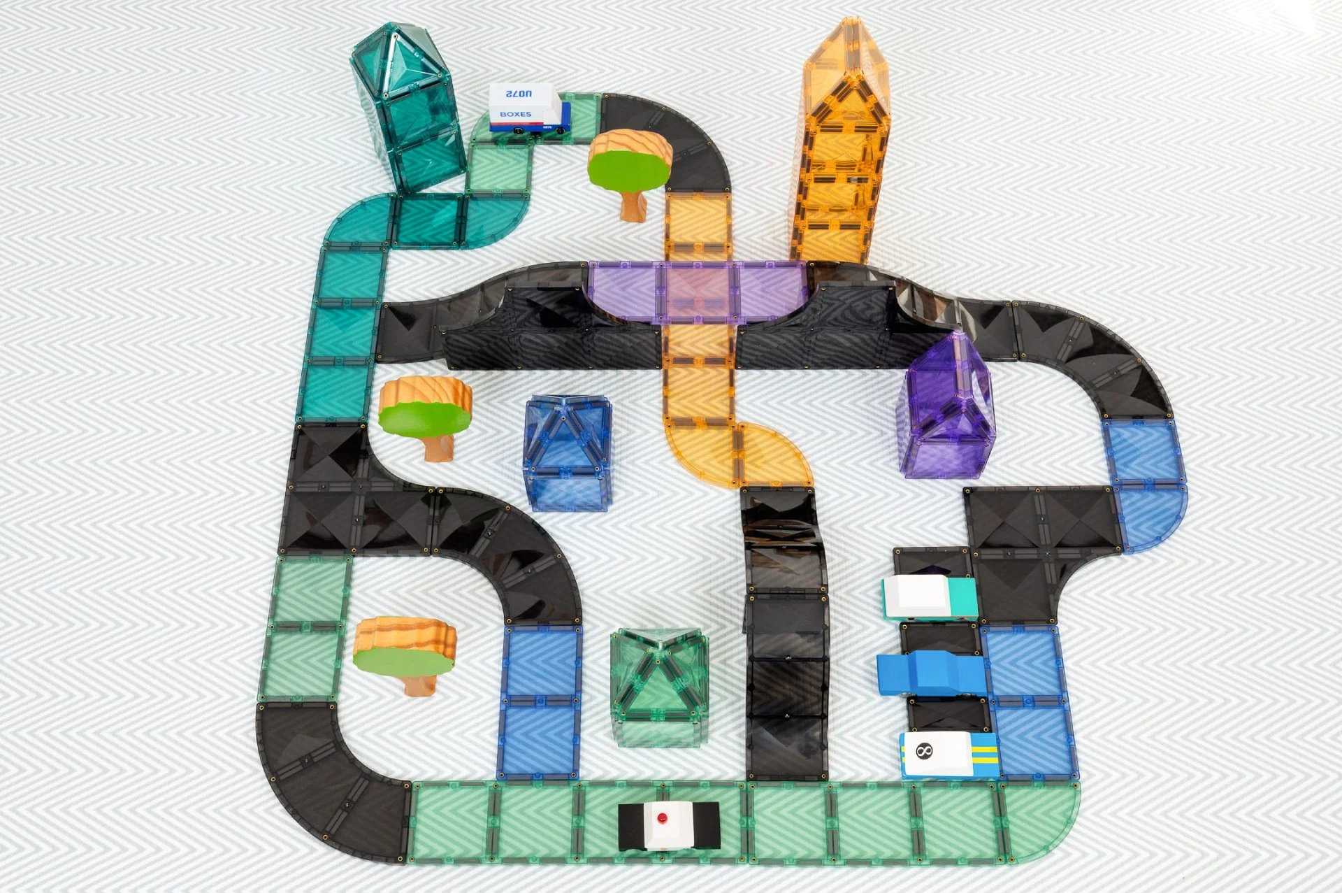 CONNETIX - RAMPS & INTERSECTIONS PACK | 16 PIECE - Image 4