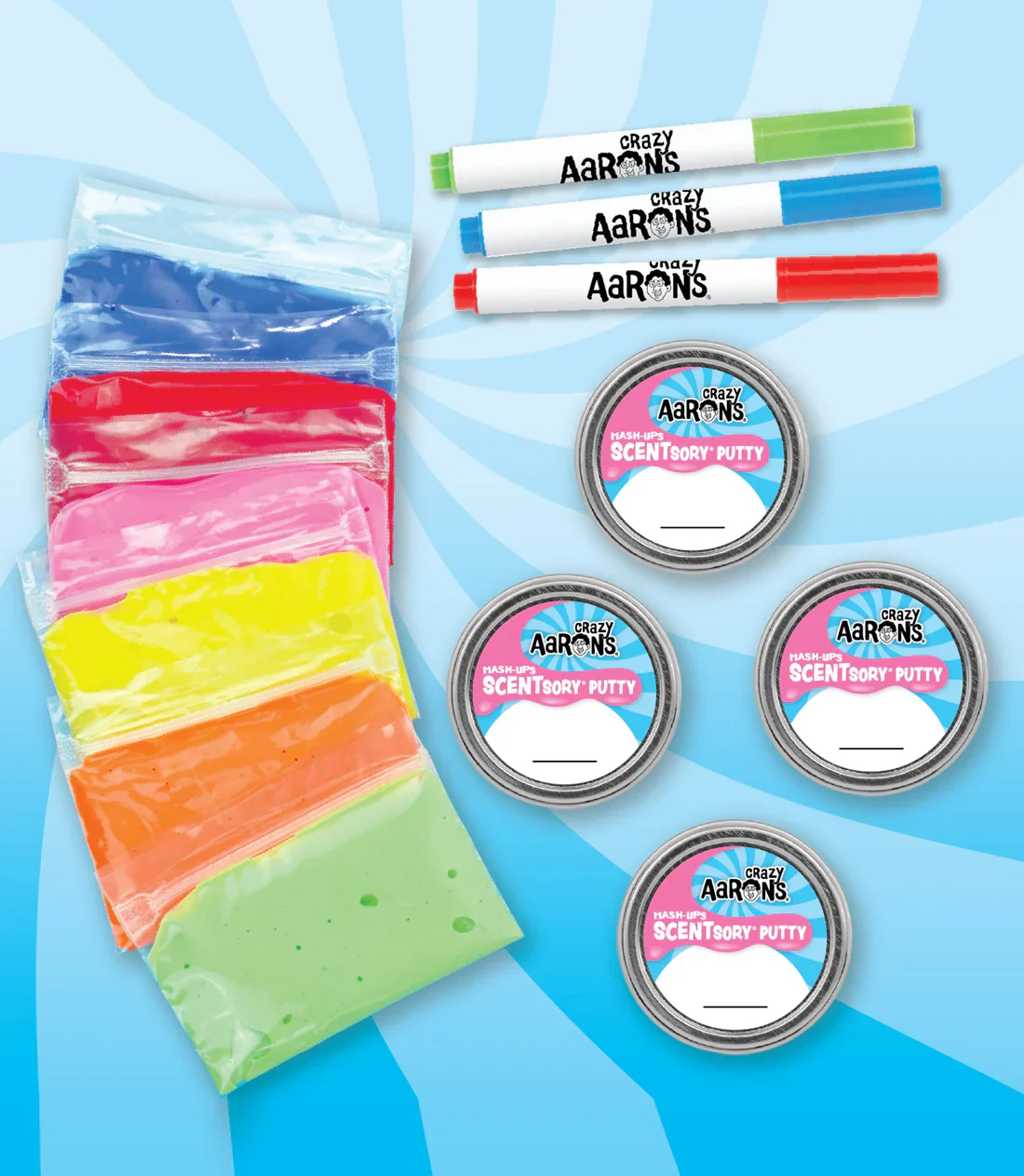 CRAZY AARONS PUTTY - SCENTSORY MASH-UP | MIXED BY ME KIT - Image 4