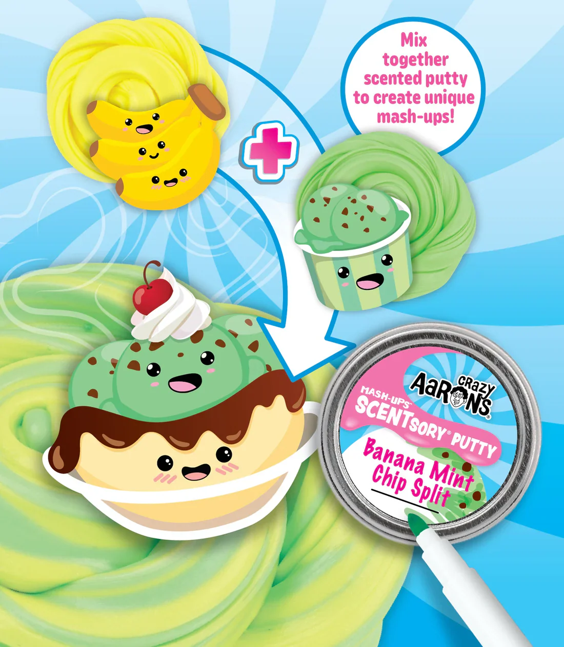 CRAZY AARONS PUTTY - SCENTSORY MASH-UP | MIXED BY ME KIT - Image 5