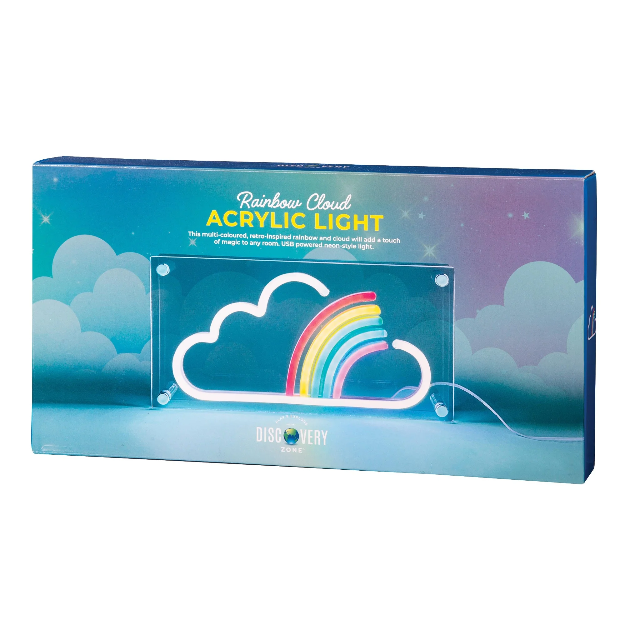 DISCOVERY ZONE - ACRYLIC LIGHT | RAINBOW CLOUD - Image 2