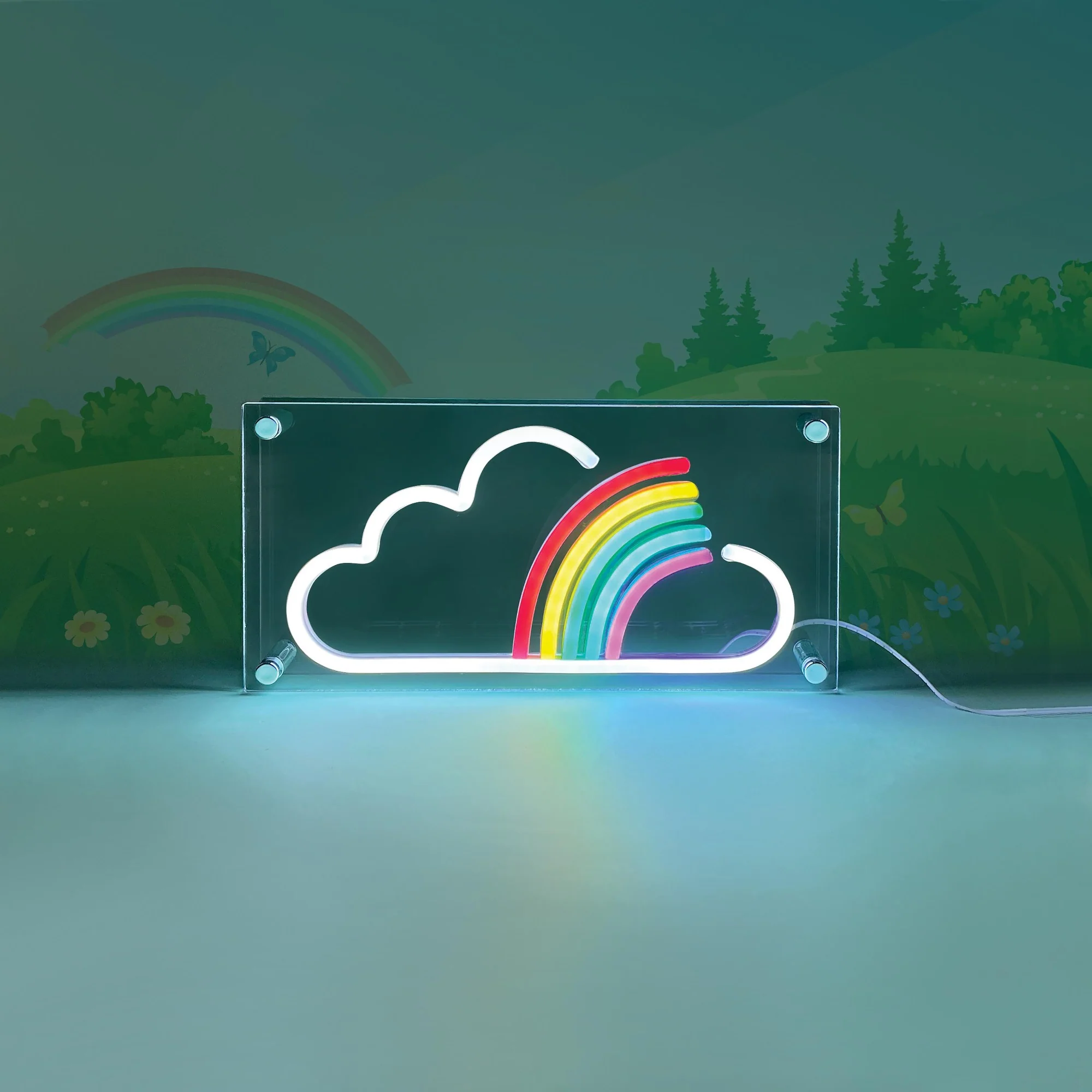 DISCOVERY ZONE - ACRYLIC LIGHT | RAINBOW CLOUD - Image 5