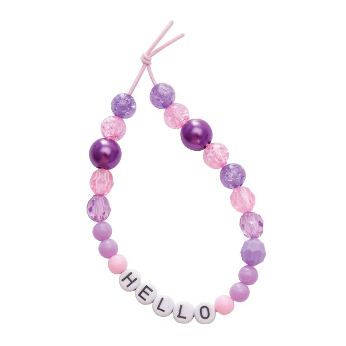DISCOVERY ZONE - BUNNY BEADS FRIENDSHIP BRACELET KIT | MULTI-COLOURED 16X14X2CM - Image 3