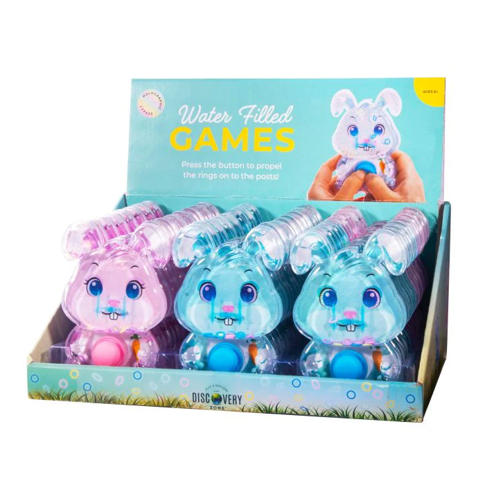 DISCOVERY ZONE - BUNNY WATER FILLED GAME | ASSORTED 8X1.5X12.5CM - Image 2