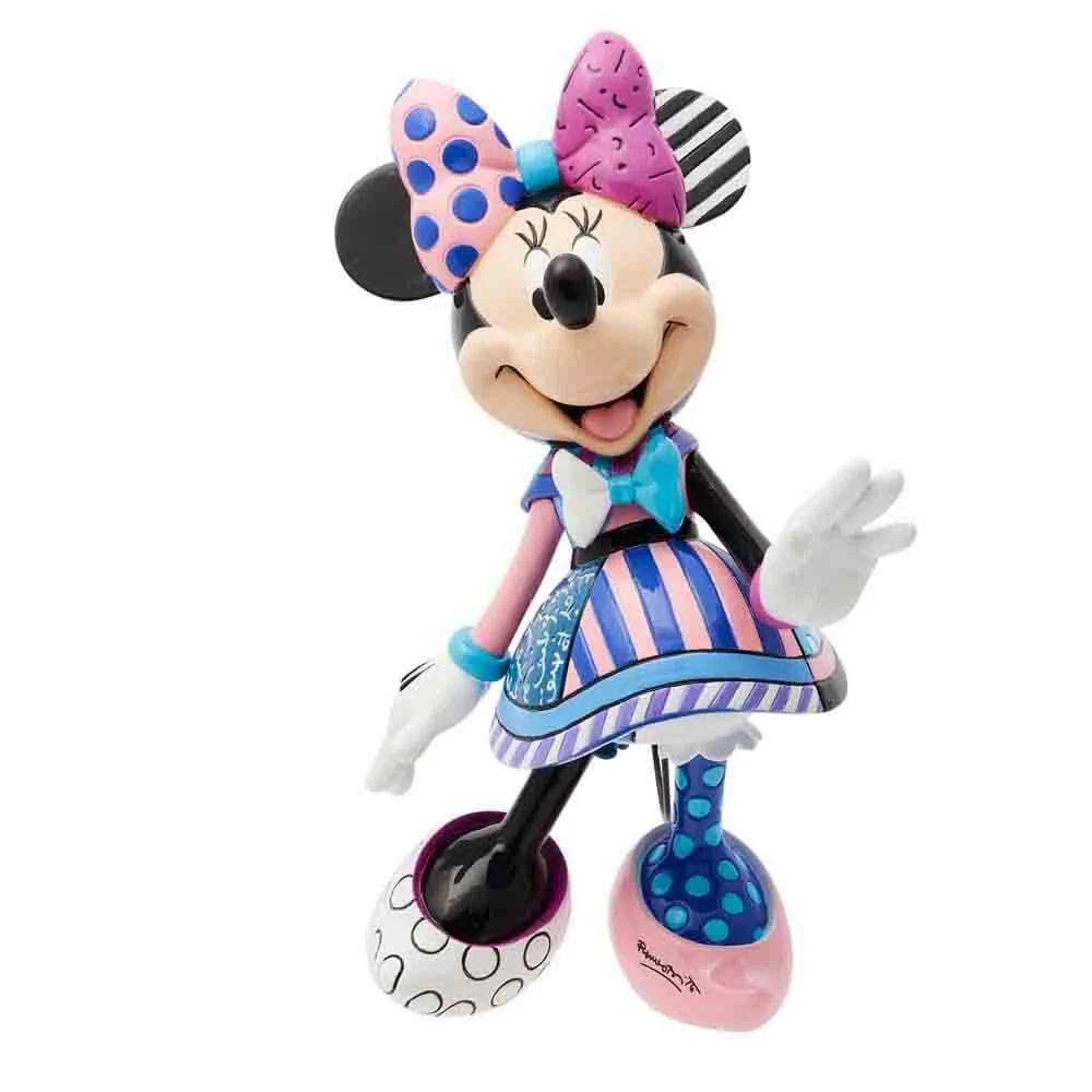 DISNEY BRITTO - MINNIE MOUSE PINK/BLUE LARGE FIGURINE - Image 3