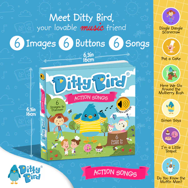 DITTY BIRD - ACTION SONGS - Image 3