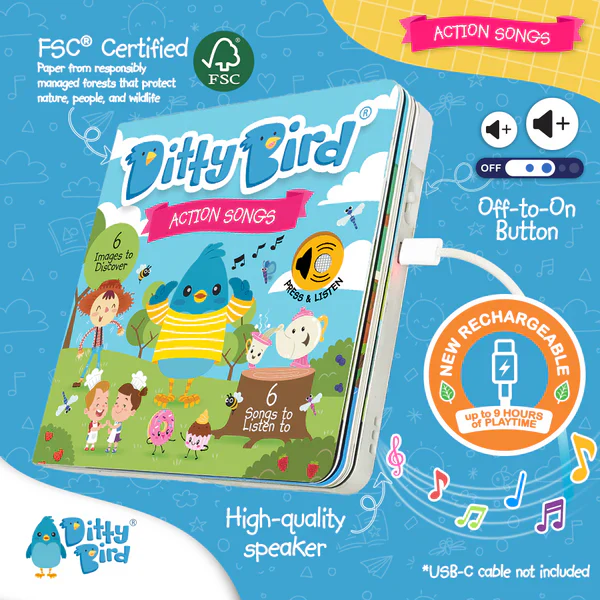 DITTY BIRD - ACTION SONGS - Image 4