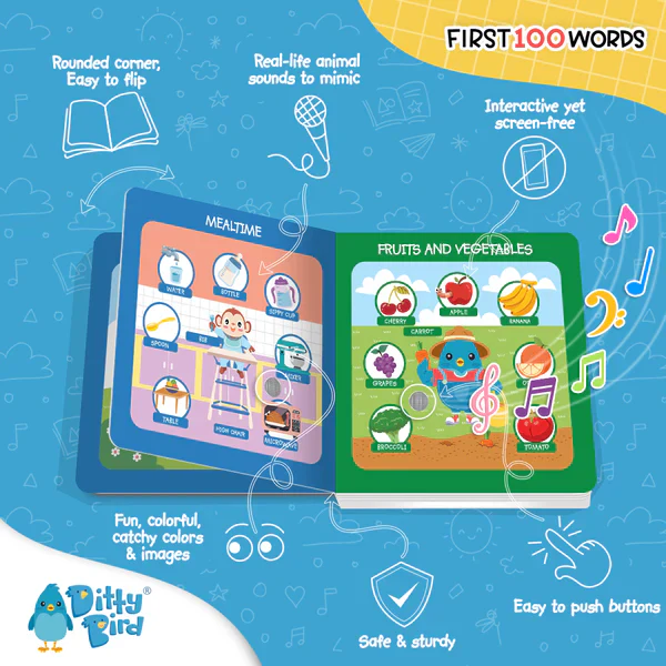 DITTY BIRD - FIRST 100 WORDS - Image 3