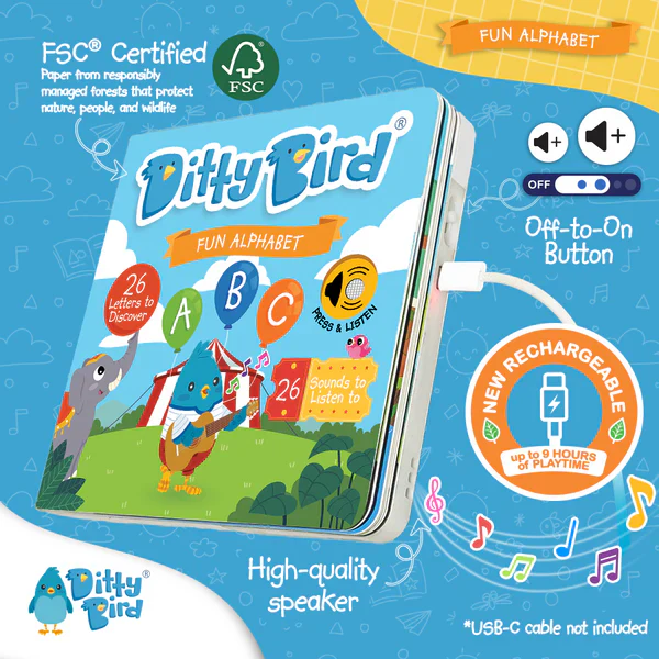 DITTY BIRD - FUN ALPHABET - Image 3