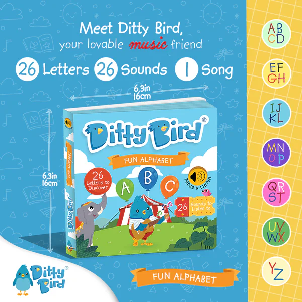 DITTY BIRD - FUN ALPHABET - Image 4