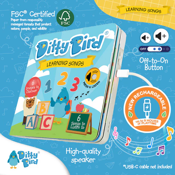 DITTY BIRD - LEARNING SONGS - Image 3