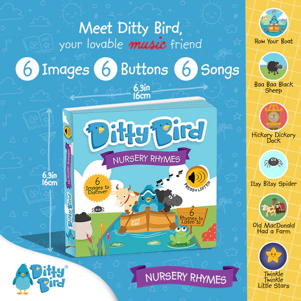 DITTY BIRD - NURSERY RHYMES - Image 2