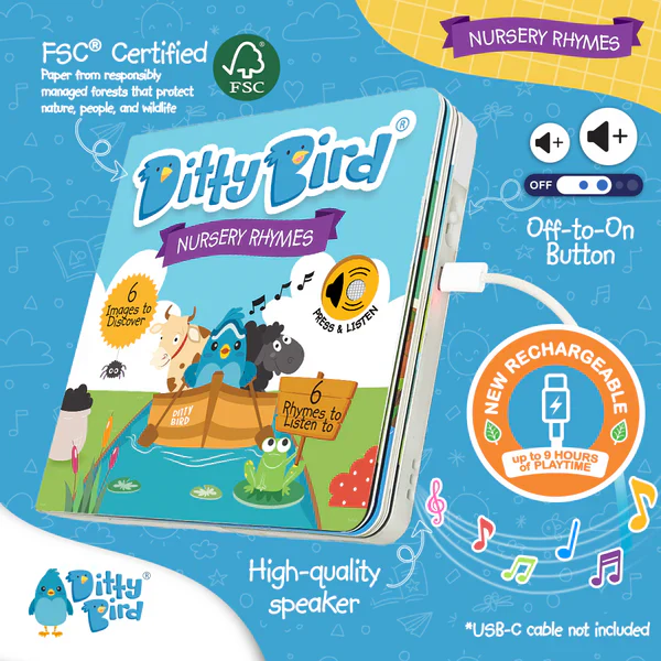 DITTY BIRD - NURSERY RHYMES - Image 3