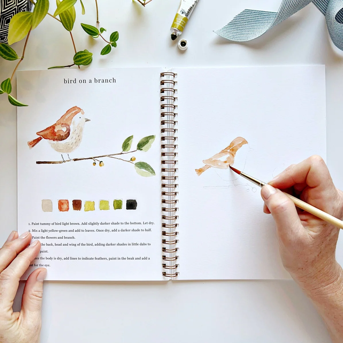 EMILY LEX STUDIO - WATERCOLOUR WORKBOOK | ANIMALS - Image 5