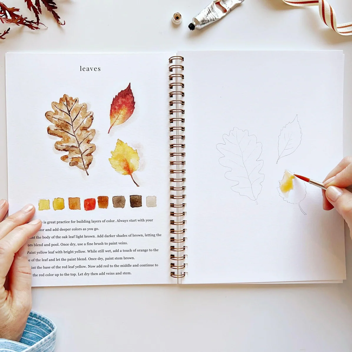 EMILY LEX STUDIO - WATERCOLOUR WORKBOOK | AUTUMN - Image 4