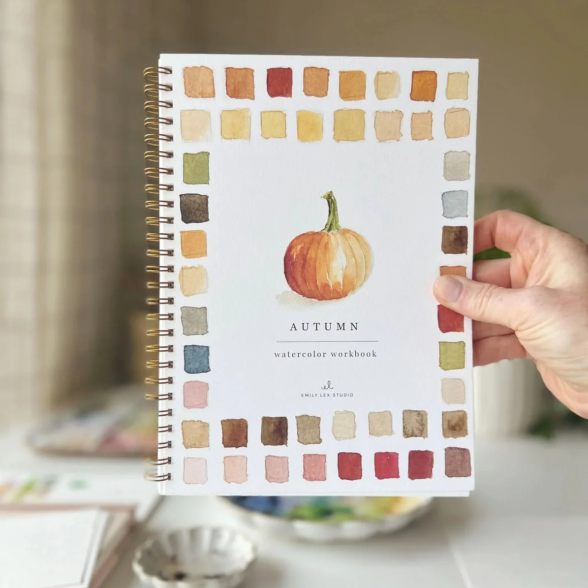 EMILY LEX STUDIO - WATERCOLOUR WORKBOOK | AUTUMN - Image 7