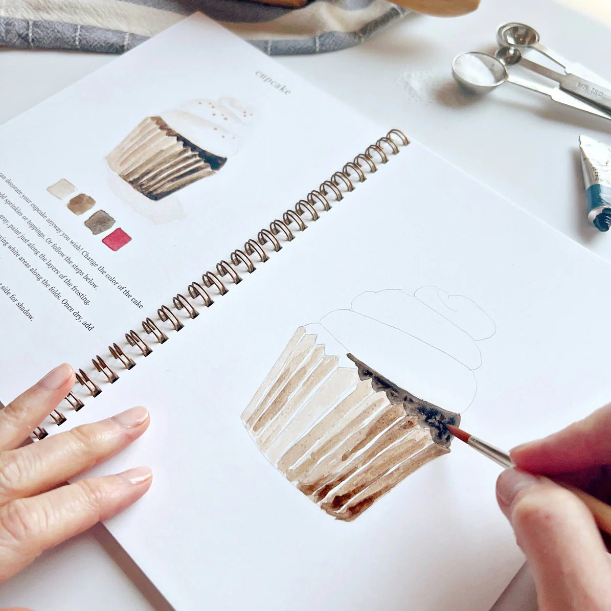 EMILY LEX STUDIO - WATERCOLOUR WORKBOOK | BAKING - Image 3