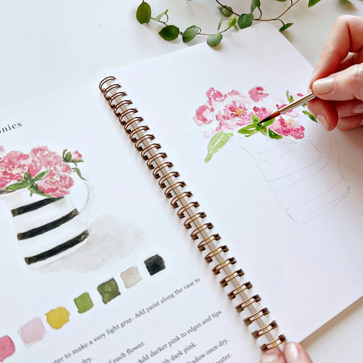 EMILY LEX STUDIO - WATERCOLOUR WORKBOOK | BOUQUETS - Image 3