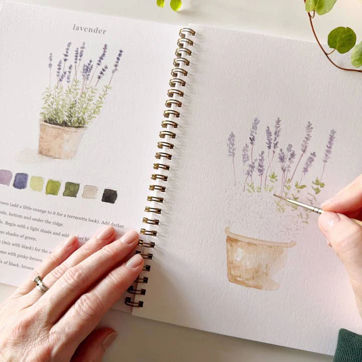 EMILY LEX STUDIO - WATERCOLOUR WORKBOOK | GARDEN - Image 2