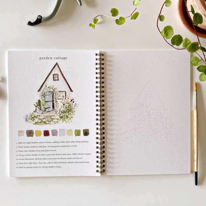 EMILY LEX STUDIO - WATERCOLOUR WORKBOOK | GARDEN - Image 5