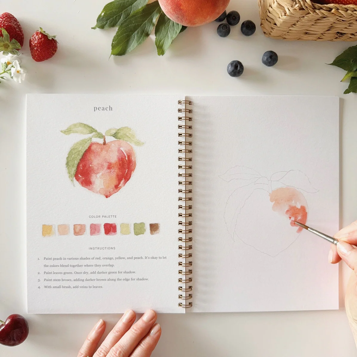 EMILY LEX STUDIO - WATERCOLOUR WORKBOOK | FRUIT - Image 5