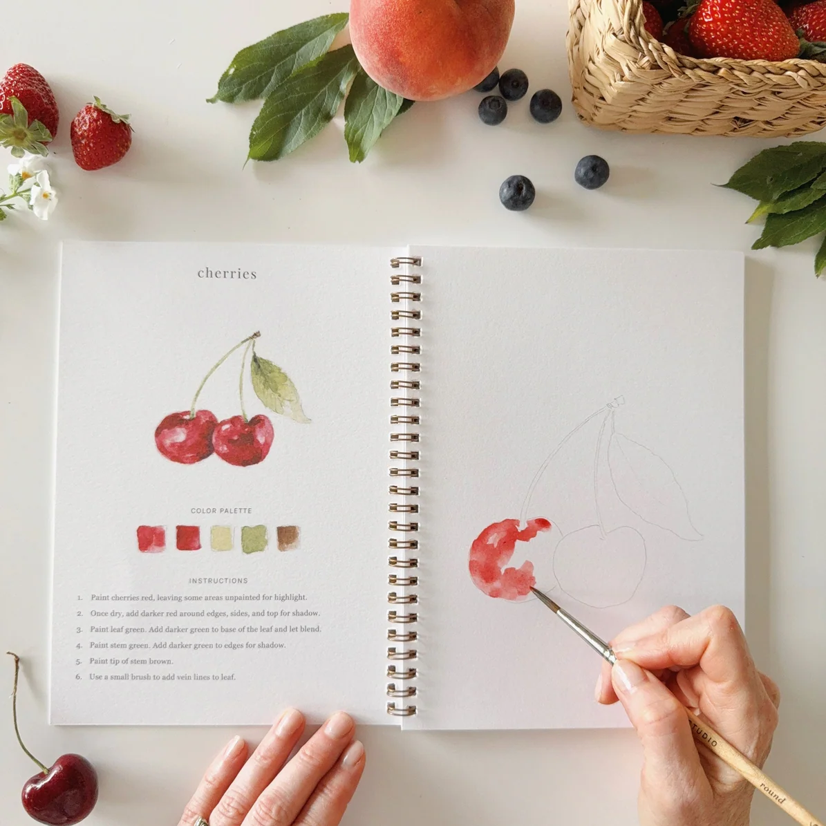 EMILY LEX STUDIO - WATERCOLOUR WORKBOOK | FRUIT - Image 7