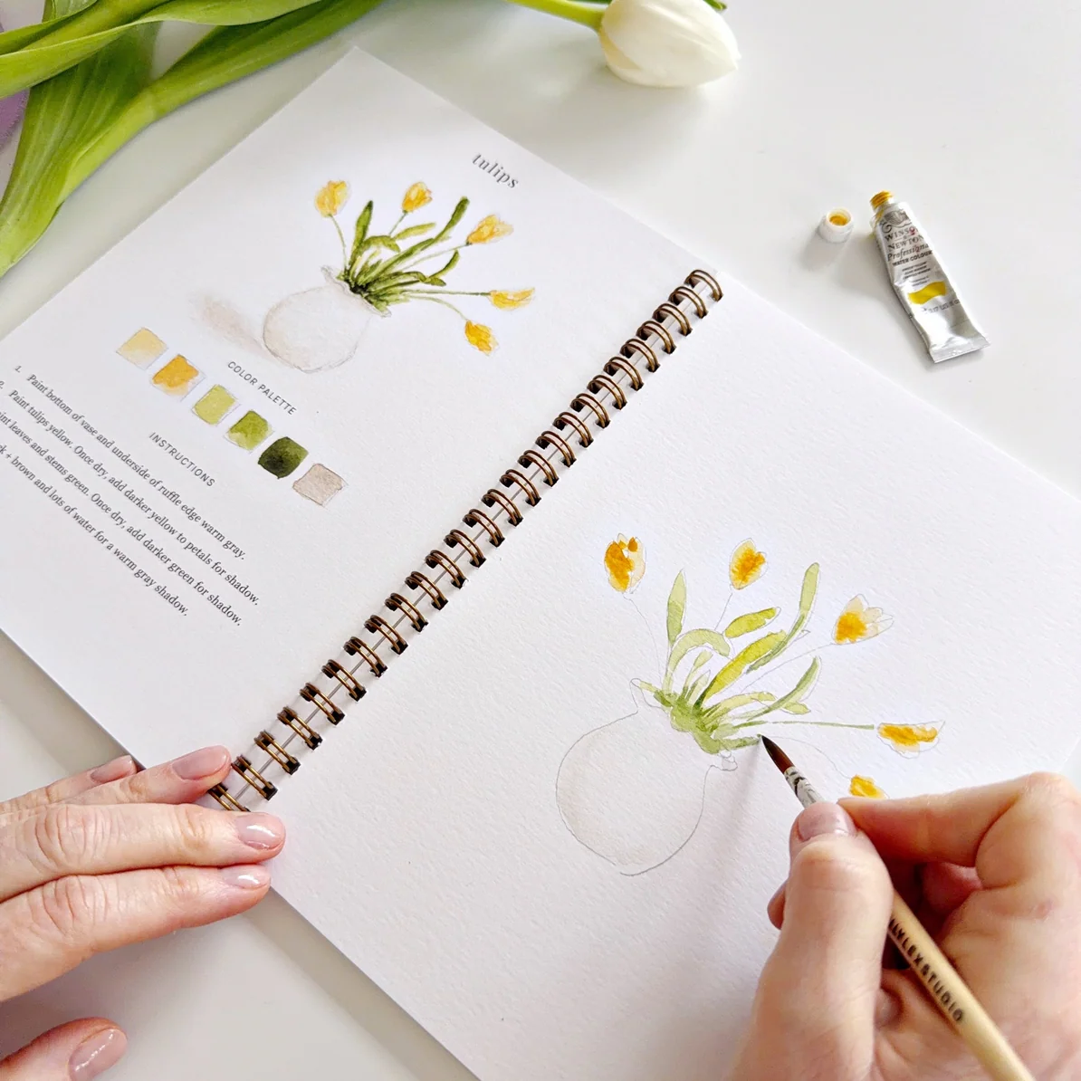 EMILY LEX STUDIO - WATERCOLOUR WORKBOOK | SPRING - Image 3